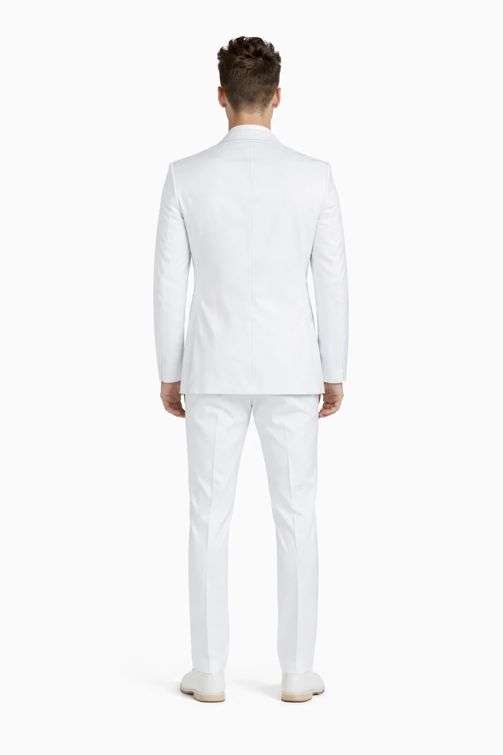 1 Button Men'S White Cheap Priced Designer Fashion Dress Casual Blazer For Men On Sale Blazer - Image 3