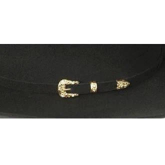 Larry Mahan Opulento 30x Fur Felt Cowboy Hat Black - Image 2
