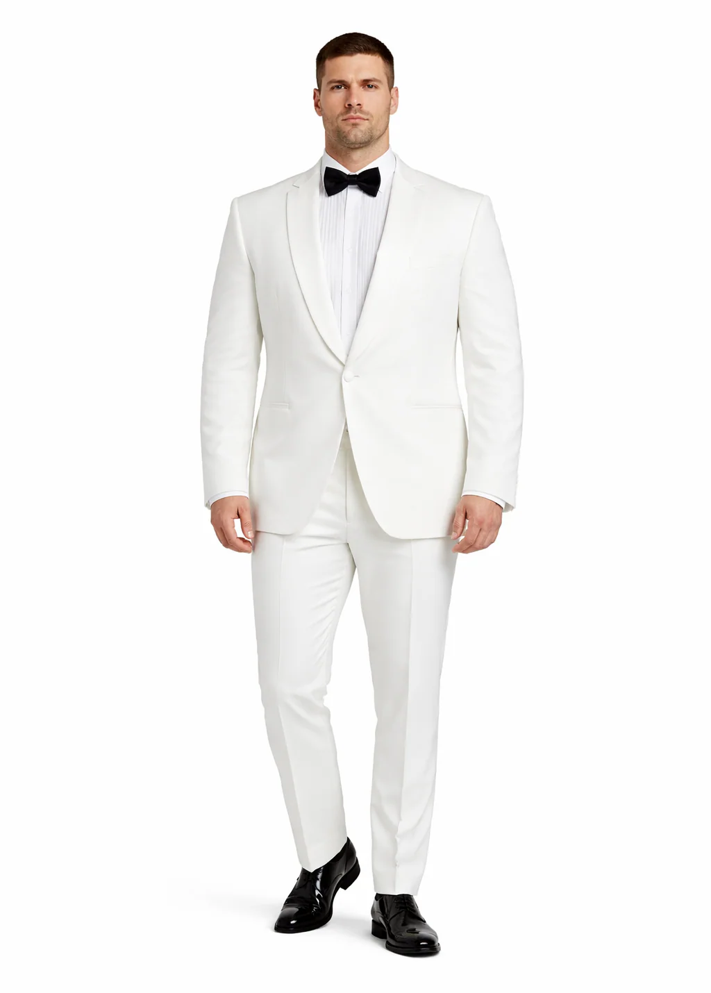 $500 Reg price Gorgio White or Ivory Jacket with Shawl Lapel 1 button on sale online deal Fashion Tuxedo For Men - Image 6
