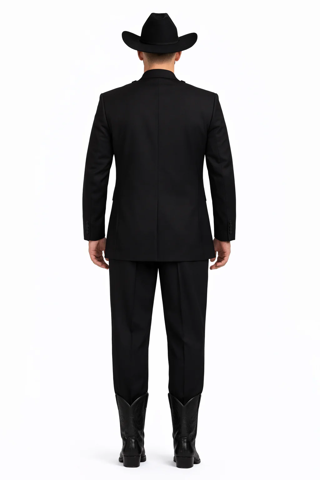 Apollo King Men's 2 Piece Nehru Style Suit - Mandarin Collars - Image 2