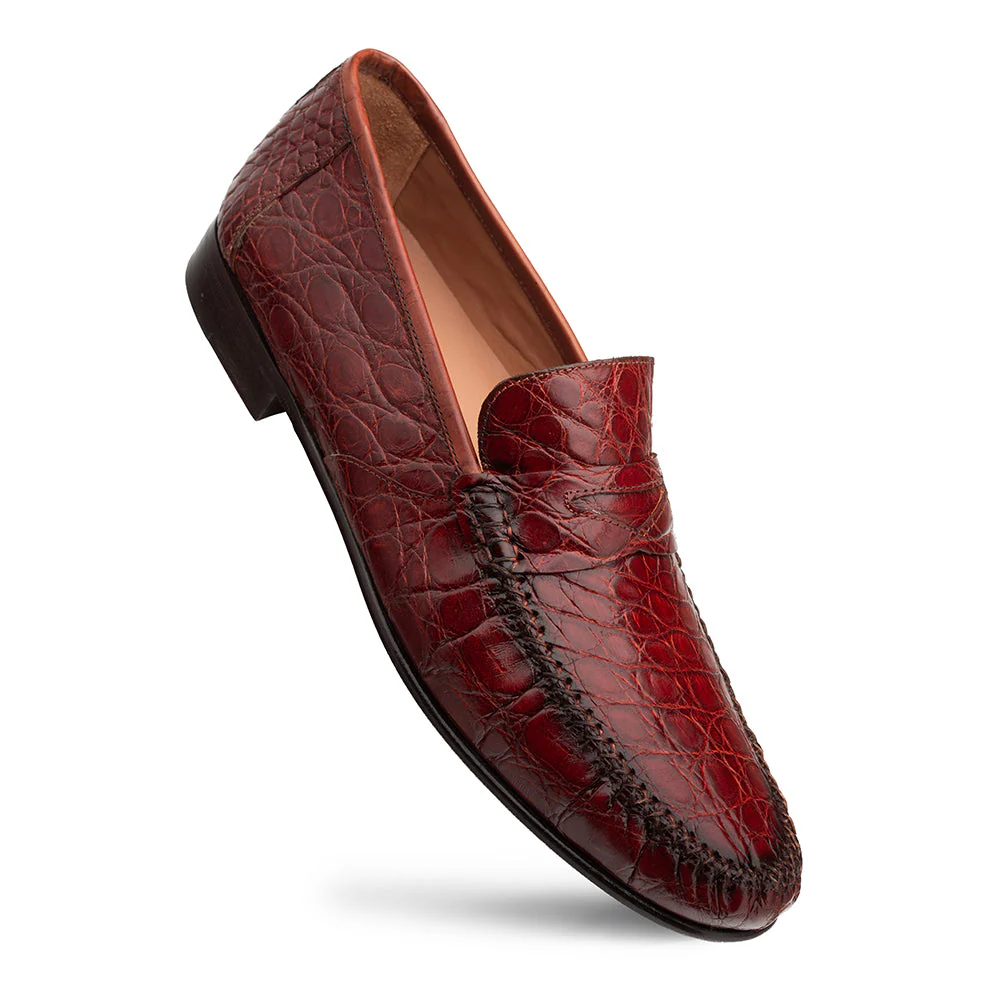 Mezlan Armano Crocodile Moccasin - Image 2