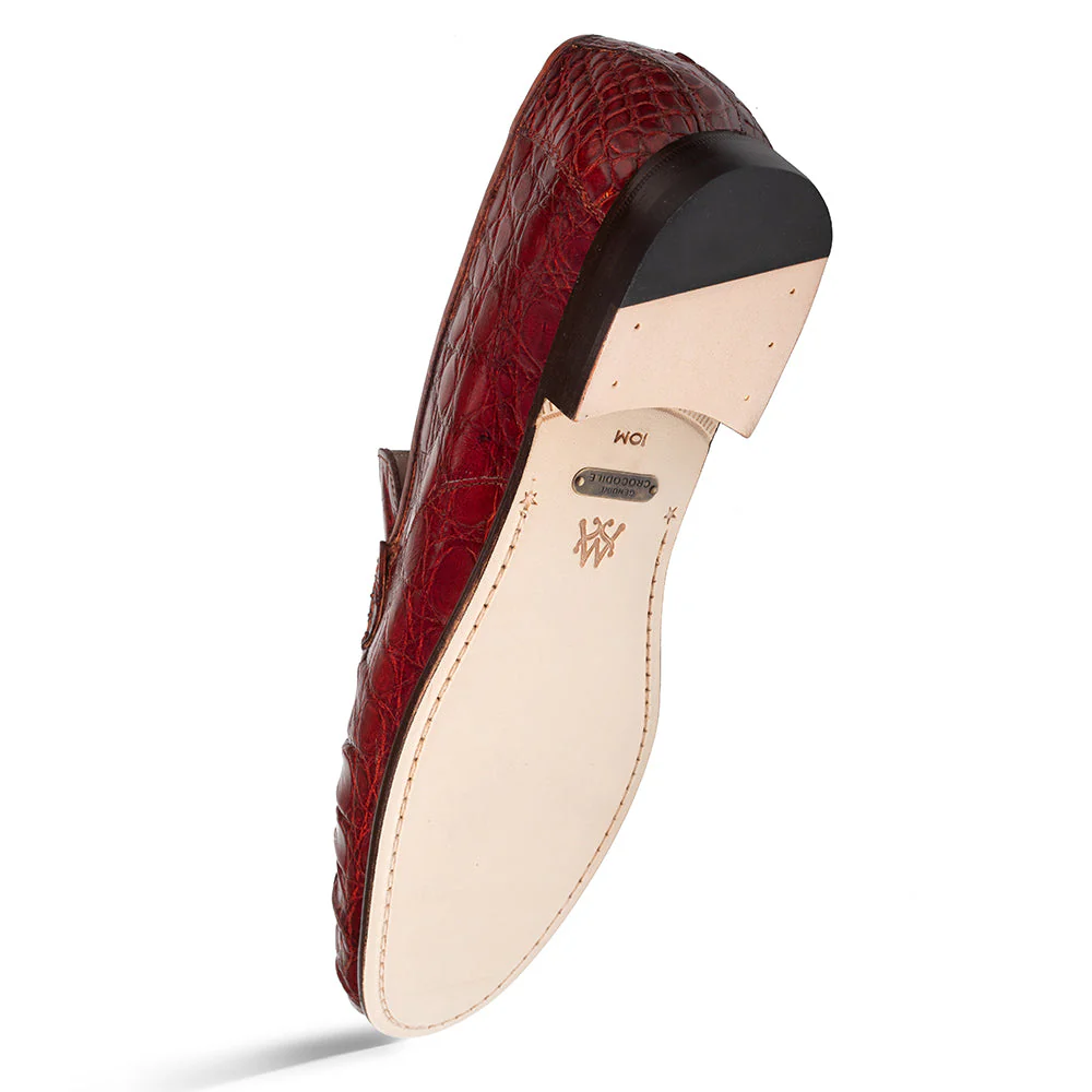 Mezlan Armano Crocodile Moccasin - Image 3