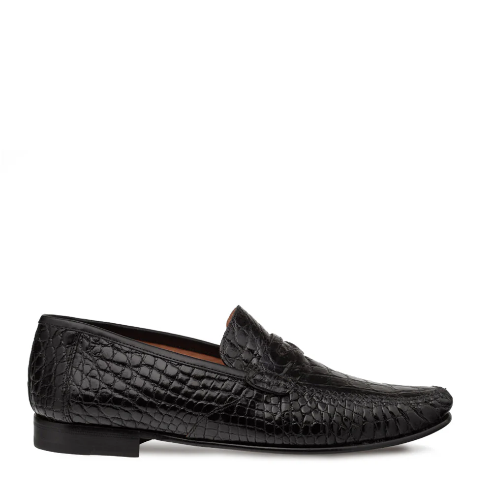 Mezlan Armano Crocodile Moccasin - Image 6