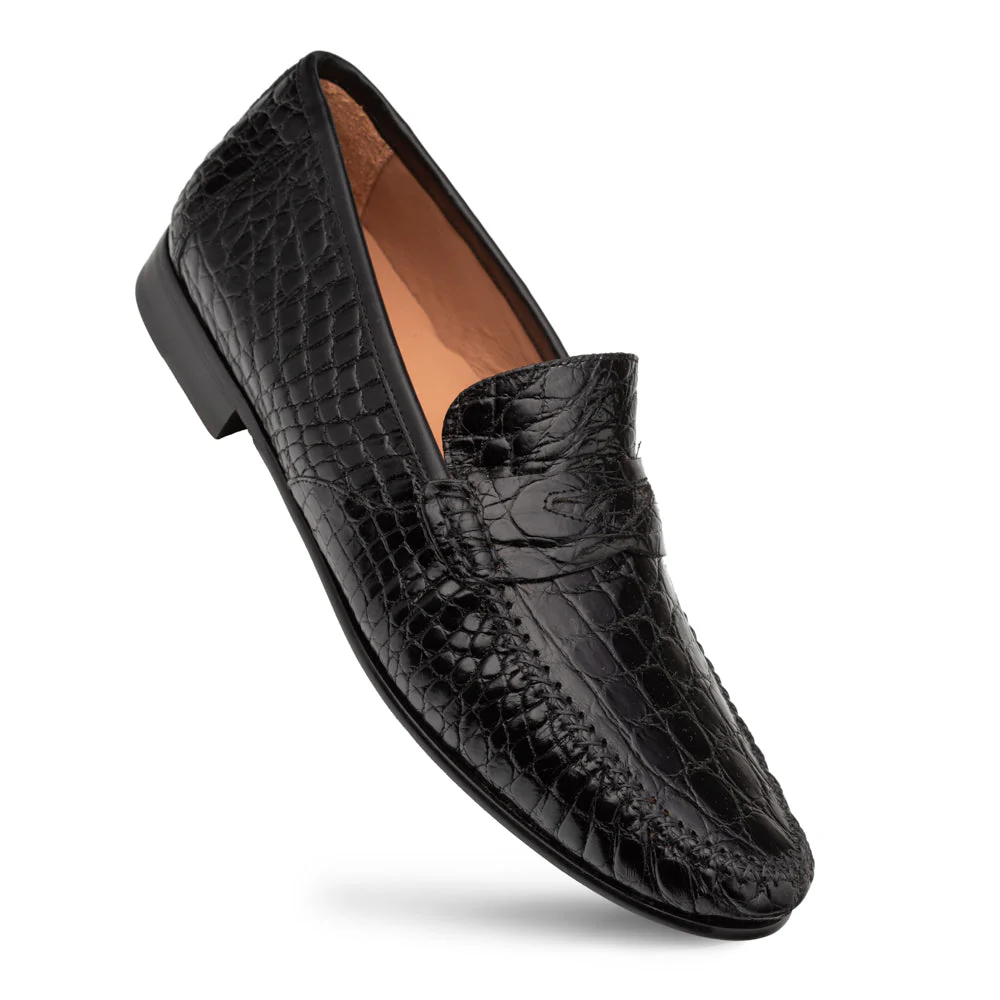 Mezlan Armano Crocodile Moccasin - Image 7