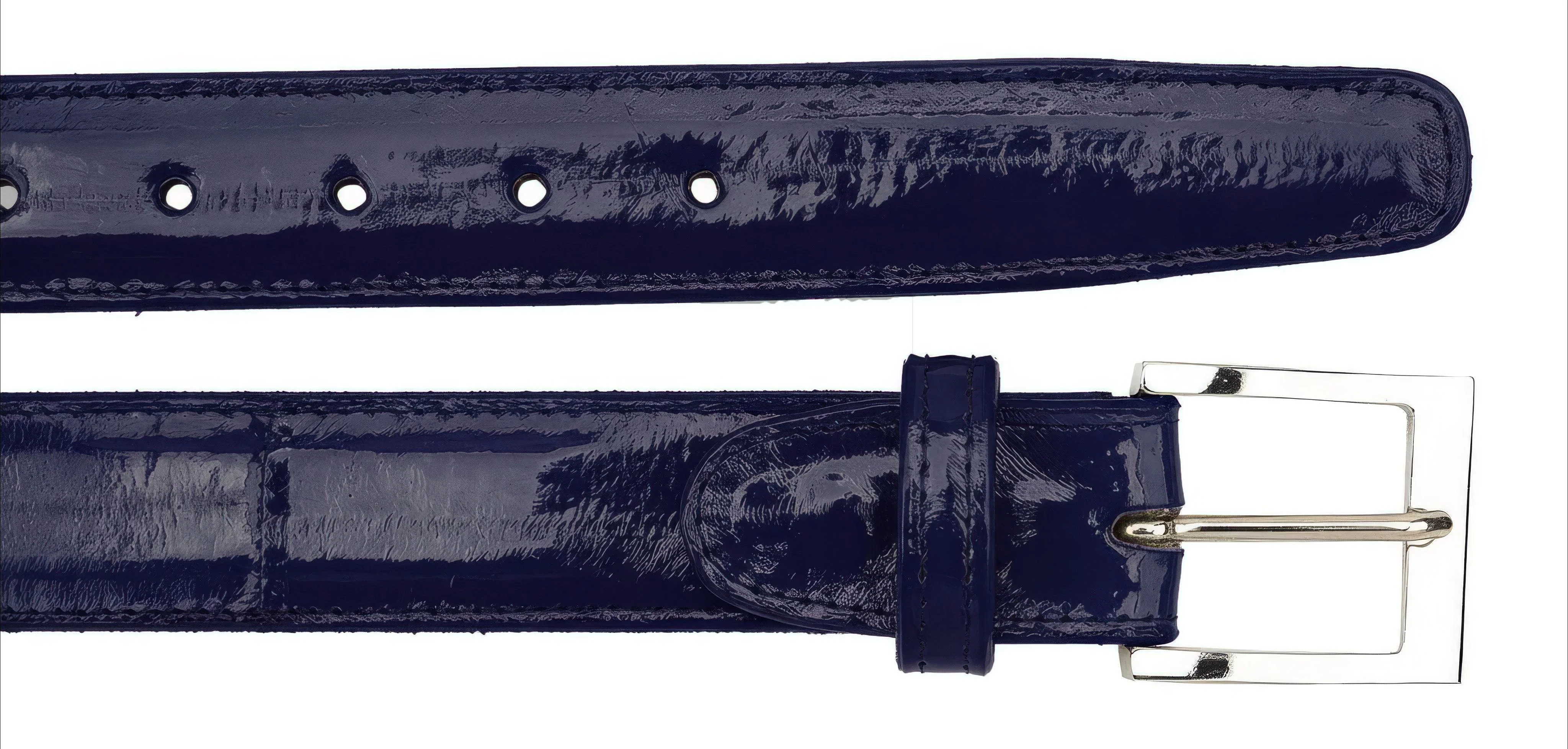 Belvedere Eel Belt- Black