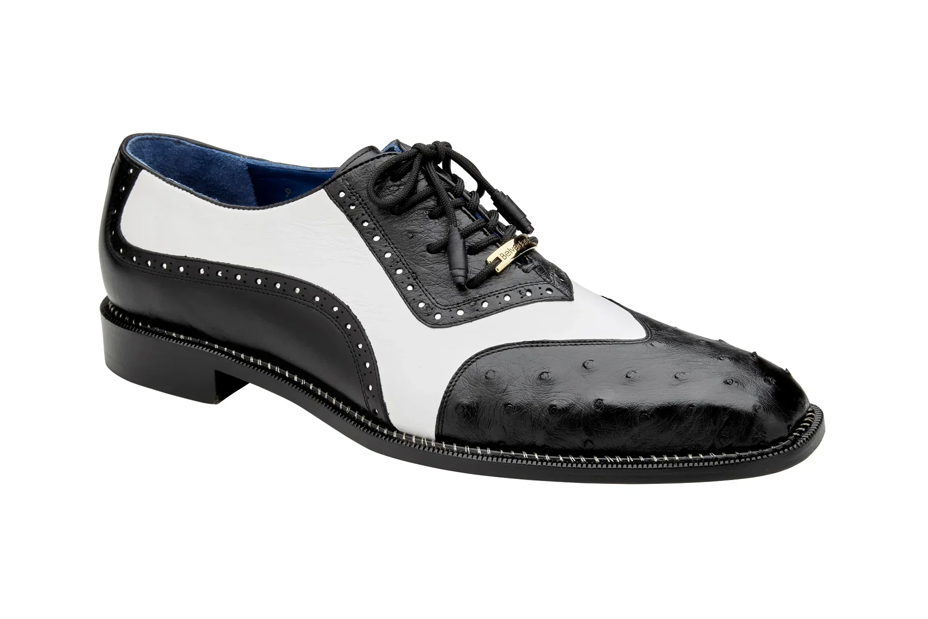 Belvedere Shoes Sesto Black/White