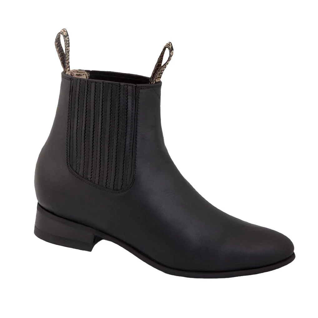 Botines Grasso Leather by Besserro - Honey Brown & Black - Image 3
