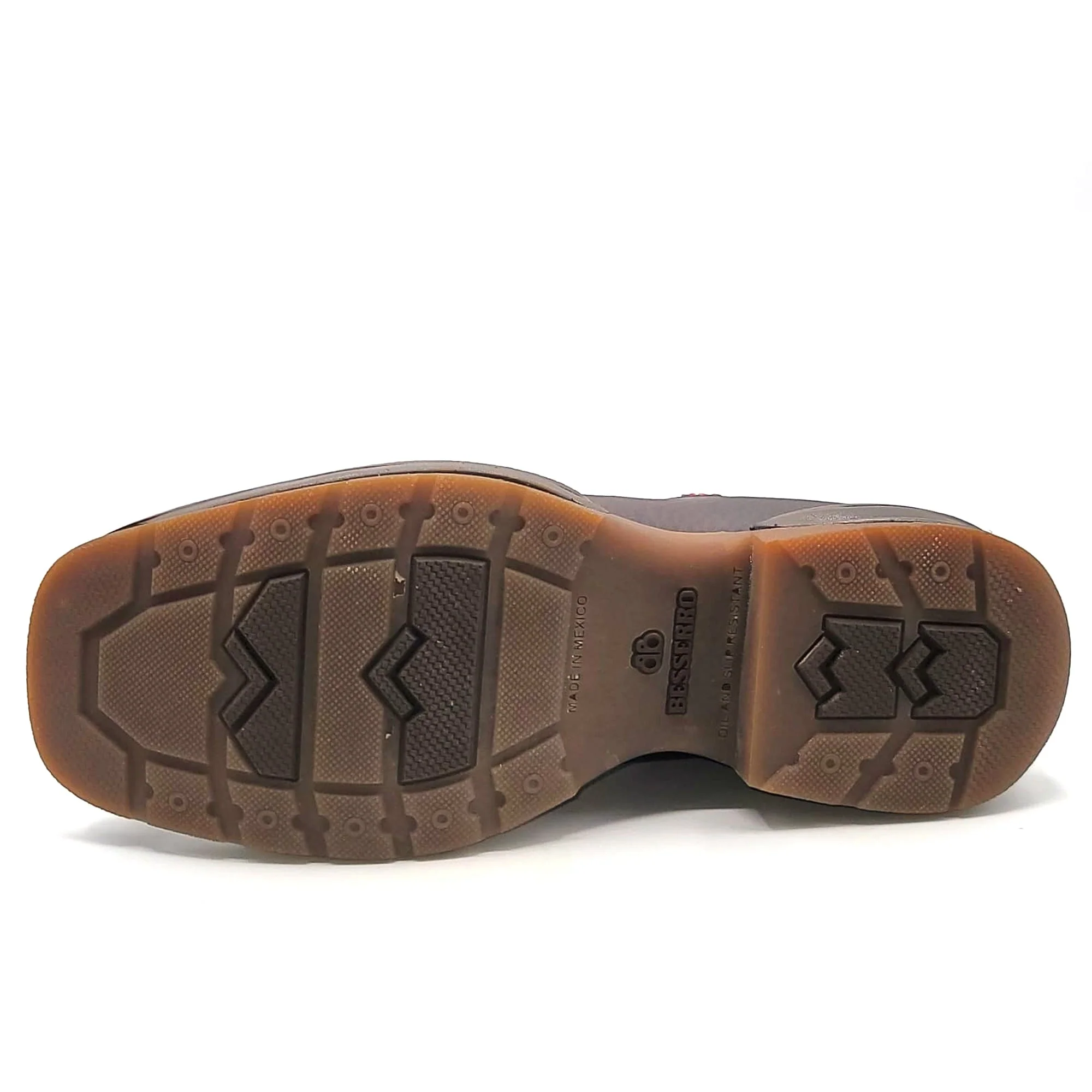 Square Toe Brown Short Cowboy Boots by Besserro - Image 4