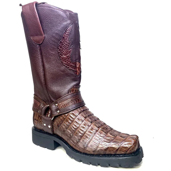 Botas de Cocodrilo Caimán Biker Cola para Motociclista LAB - Image 2
