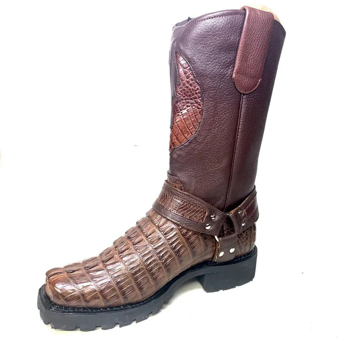 Botas de Cocodrilo Caimán Biker Cola para Motociclista LAB - Image 4