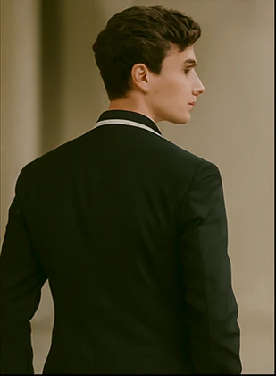 Black And White Trim Tuxedo Or Black And Black Trim Vested Suit - Weddings - Prom Tuxedo - Image 6