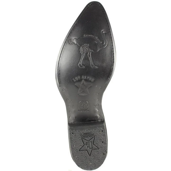 Botas de Avestruz Original Horma Puntal -A - Image 5