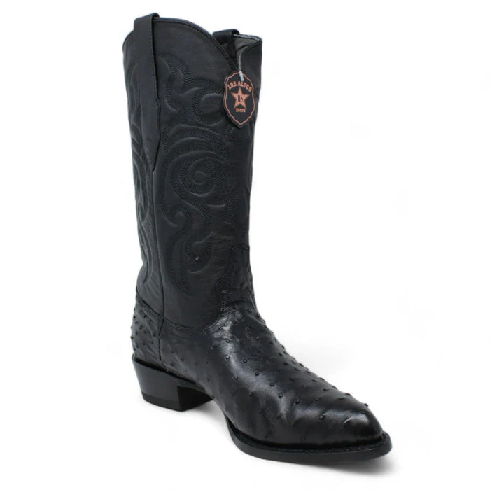 Botas de Avestruz Original Horma Puntal LAB - Image 2
