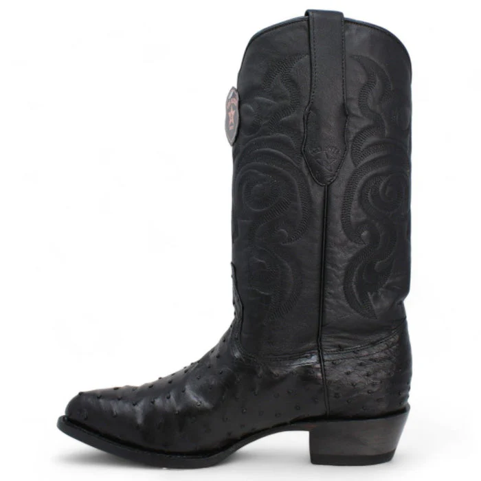 Botas de Avestruz Original Horma Puntal LAB - Image 4