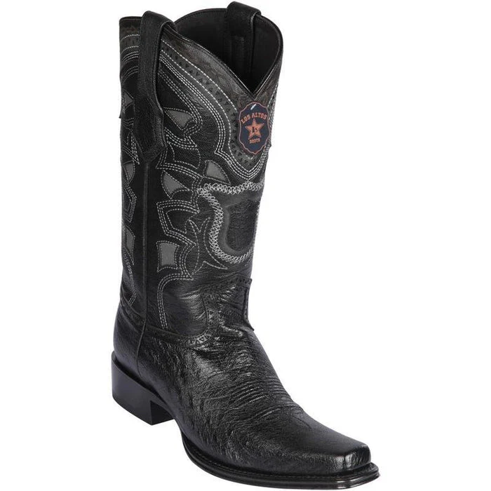 Botas de Avestruz Panza Horma Europea LAB