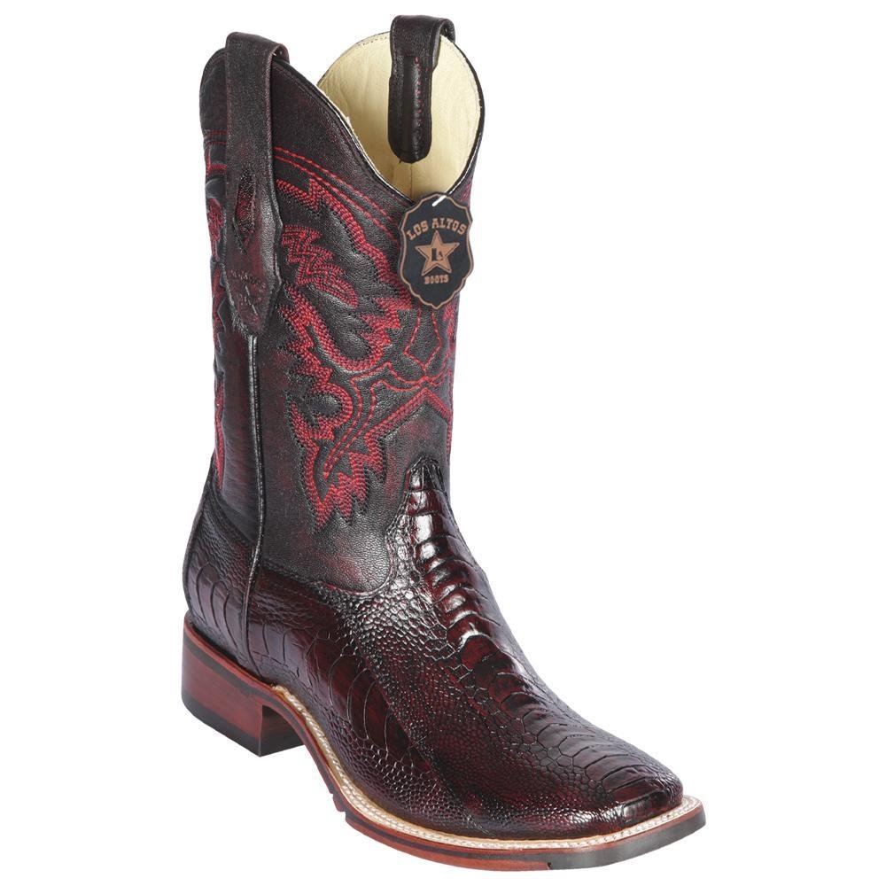 Botas de Avestruz Pata Horma Ranchera Suela TPU