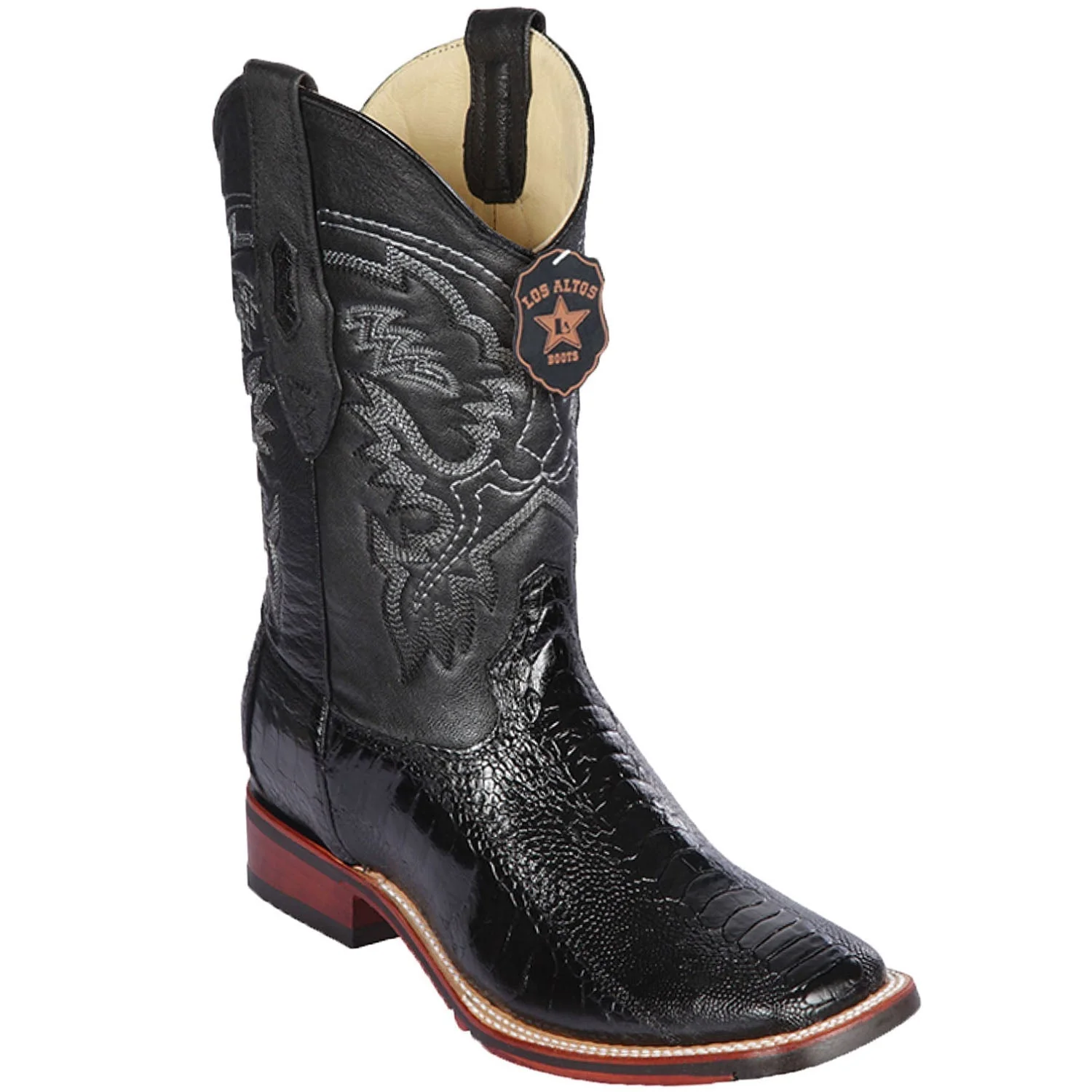 Botas de Avestruz Pata Horma Ranchera Suela TPU - Image 2