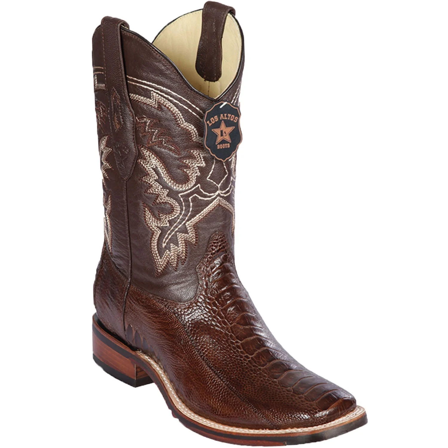 Botas de Avestruz Pata Horma Ranchera Suela TPU - Image 3