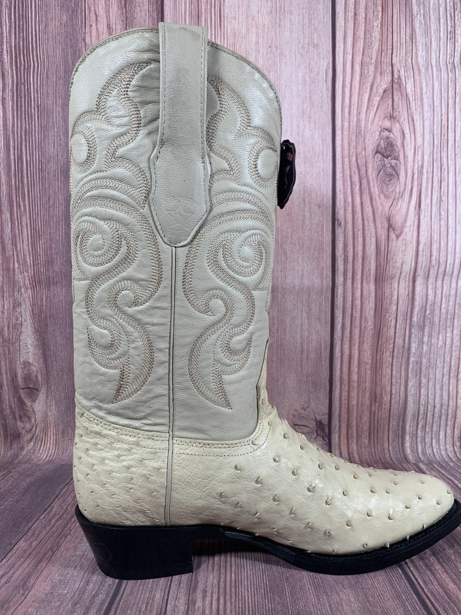 Botas de Avestruz Original Punta Oval LAB-650304 - Image 3