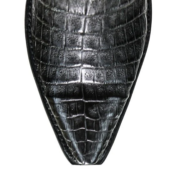 Botas de Cocodrilo Caiman Panza Punta Recortada LAB - Image 3