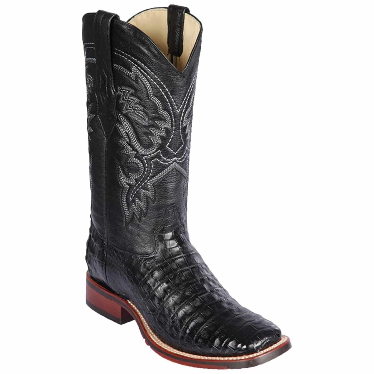 Botas de Cocodrilo Caiman Panza Horma Amplia - Image 3
