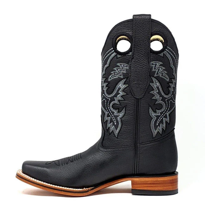 Botas de Cuero con Horma Rodeo Cuadrada LAB - Image 6