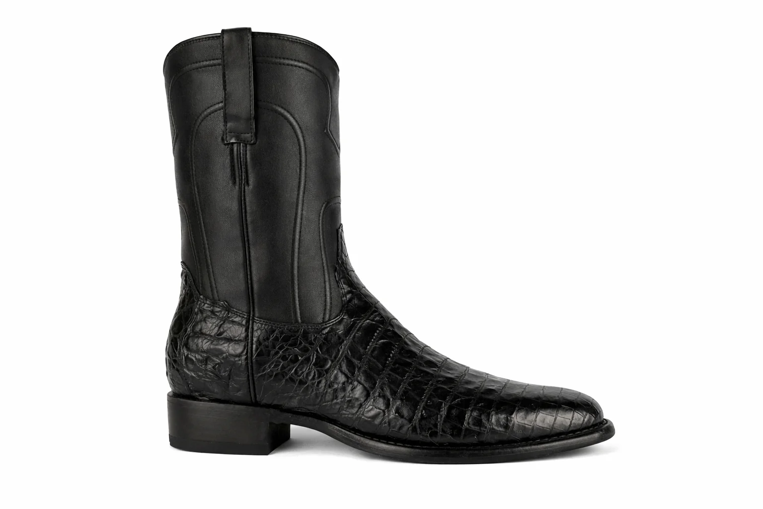 Botas de Cocodrilo Caiman Panza Roper LAB - For Men By Los Altos - Image 10