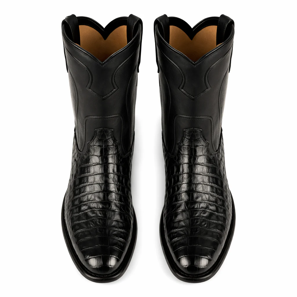 Botas de Cocodrilo Caiman Panza Roper LAB - For Men By Los Altos - Image 6
