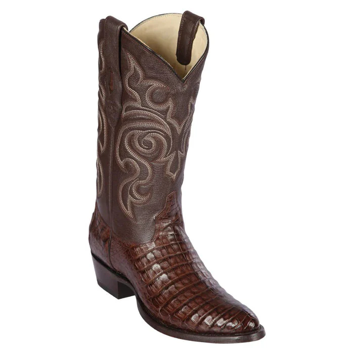 Botas de Cocodrilo Caiman Panza Horma Redonda LAB