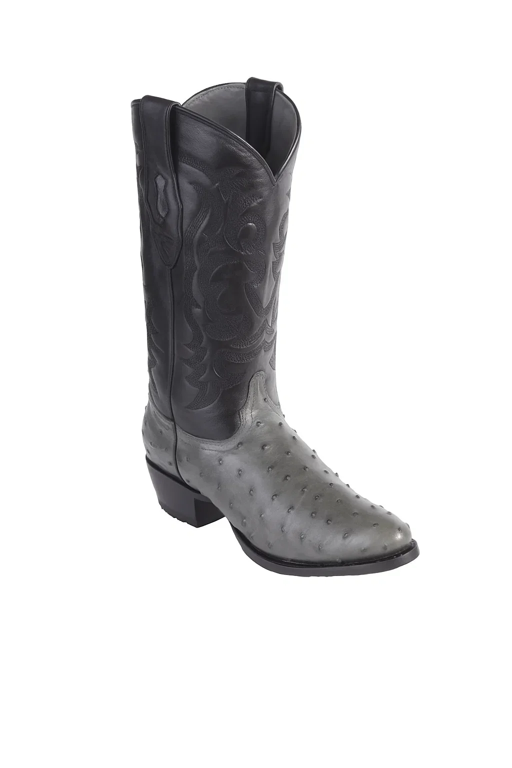 Botas de Avestruz Original Punta Redonda LAB-6503 - Image 4