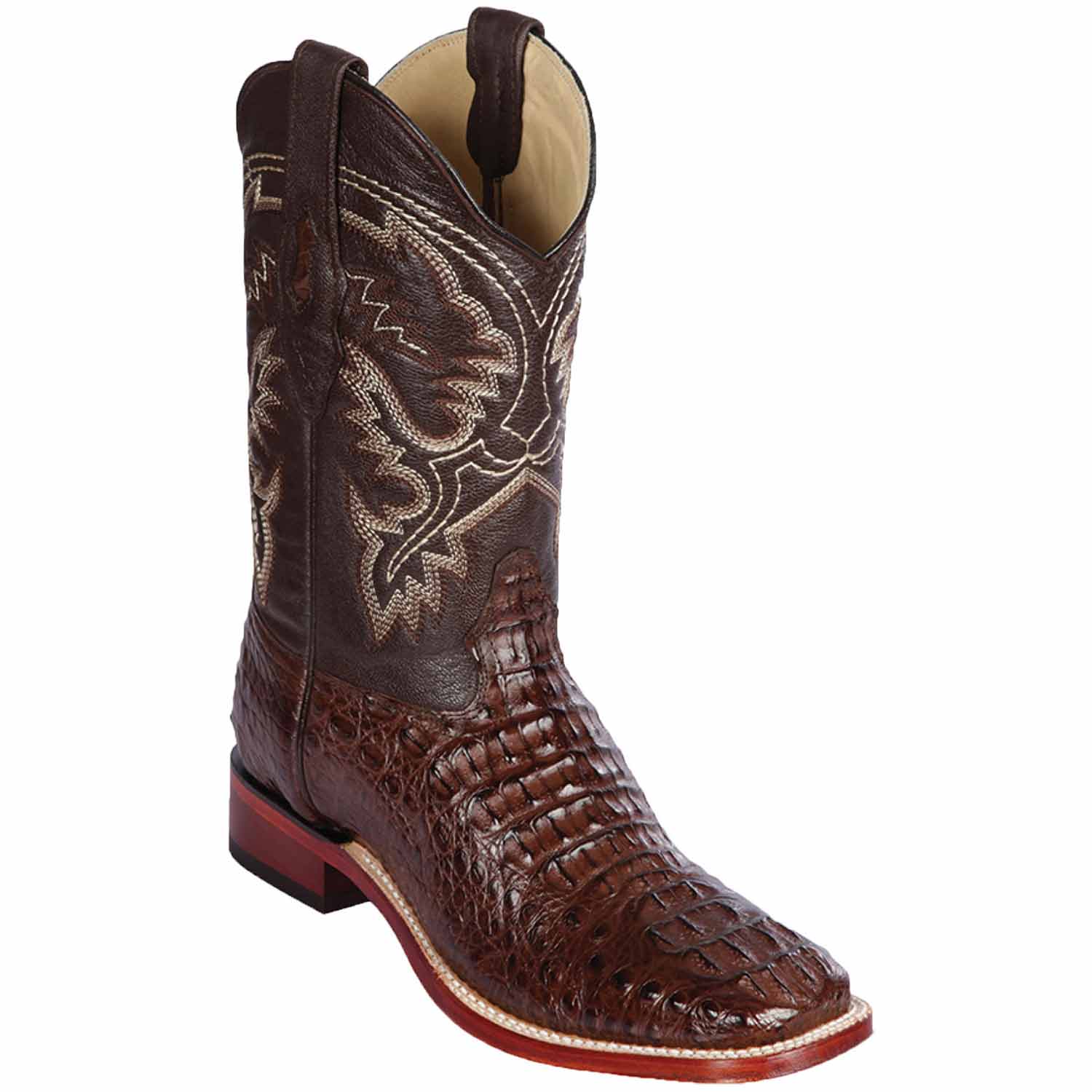 Botas Cuadrada de Cocodrilo Caiman Lomo - Image 2