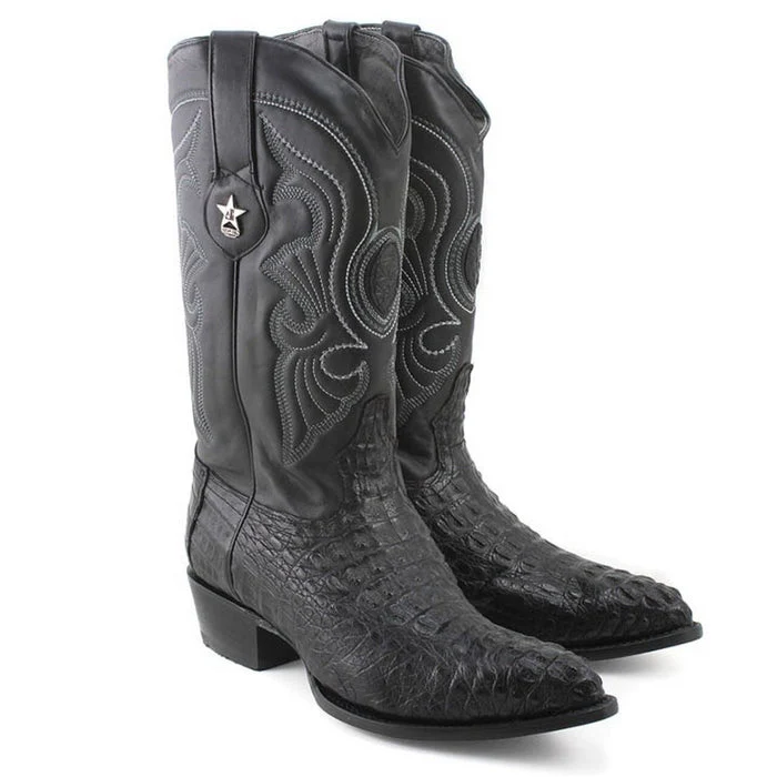 Botas de Cocodrilo Caiman Cola Horma Puntal LAB - Image 7