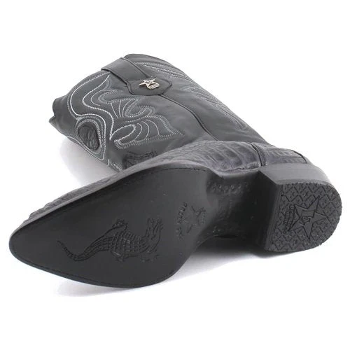Botas de Cocodrilo Caiman Cola Horma Puntal LAB - Image 8