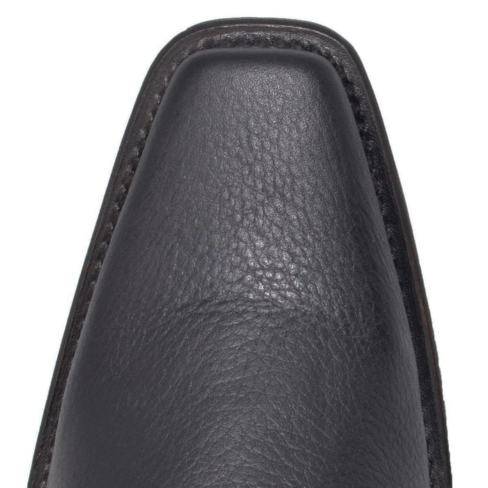 Botas de Cuero Grisly Original Horma Europea Cuadrada Negro LAB - Image 3