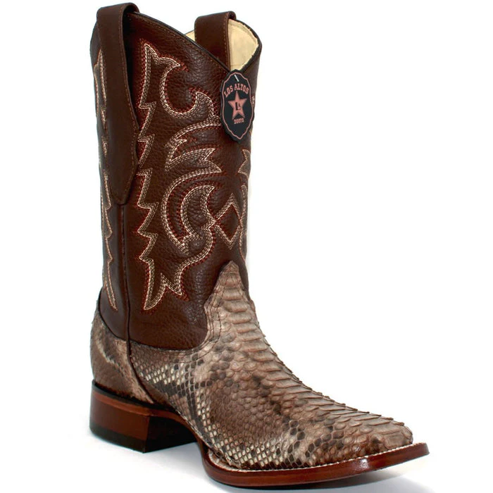 Botas de Piton Horma Ranchera Cuadrada