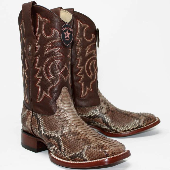 Botas de Piton Horma Ranchera Cuadrada - Image 2