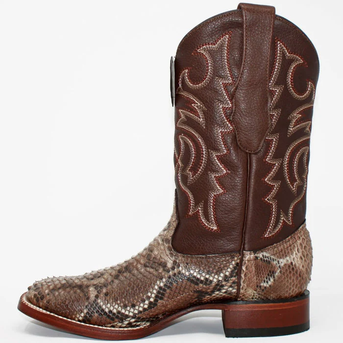 Botas de Piton Horma Ranchera Cuadrada - Image 5