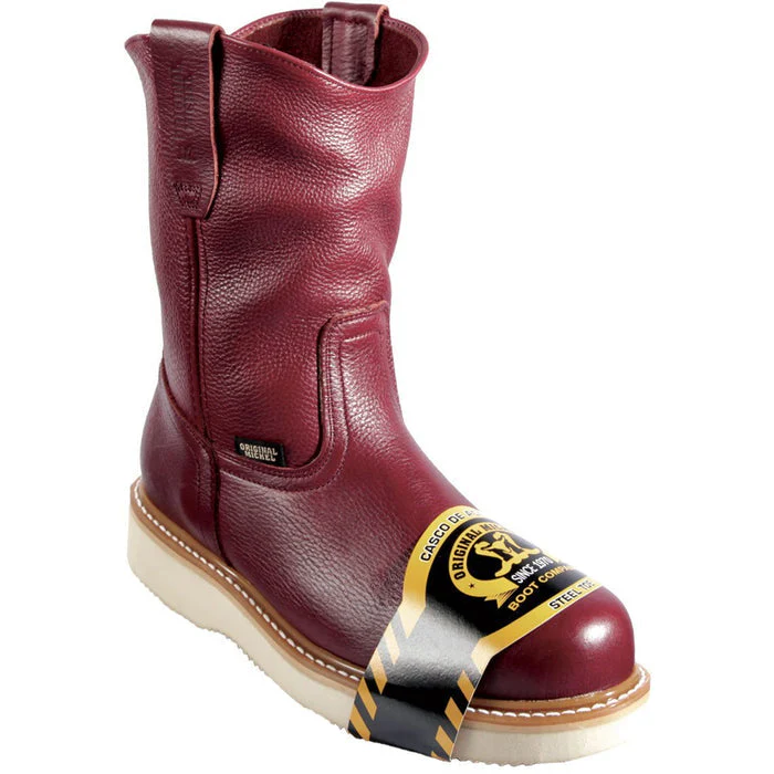 Bota Trabajo Mil Rayas Grisly Casco Acero OM
