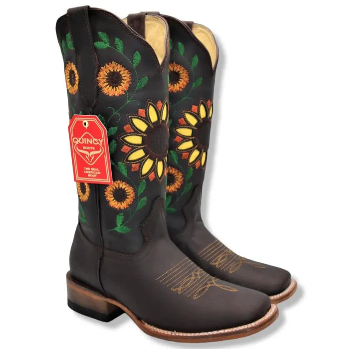 Botas Vaqueras Para Mujer Con Girasoles for Every Occasion - Image 3