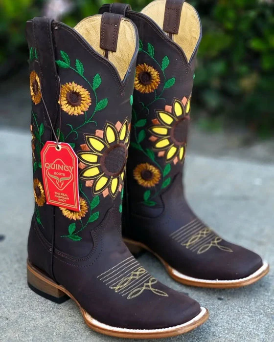 Botas Vaqueras Para Mujer Con Girasoles for Every Occasion - Image 5