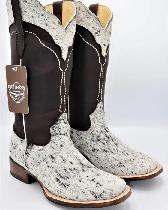 Botas de Cuero con Pelo de Vaca para Mujer en Horma Rodeo - Image 2