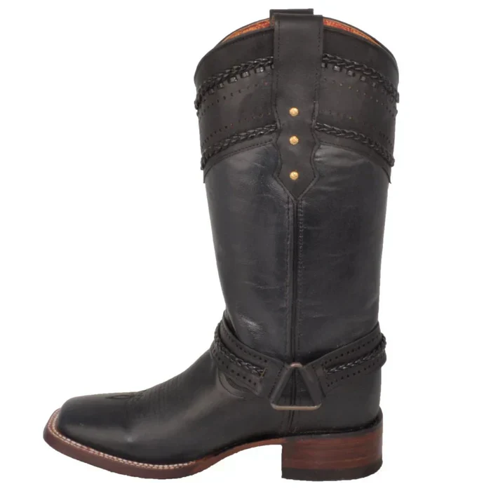 Botas Altas de Cuero para Mujer en Horma Rodeo - Image 3