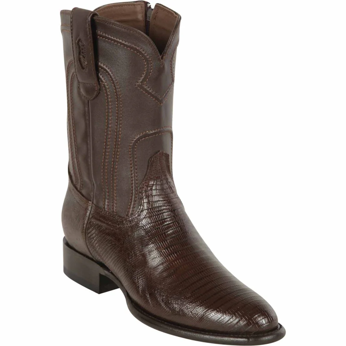 Botas de Armadillo Lizard Horma Roper con Zipper - Image 3
