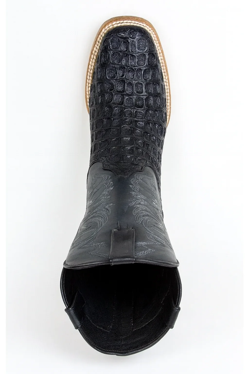 Botas de Cocodrilo Grabado Horma Rodeo Cuadrada - Image 6