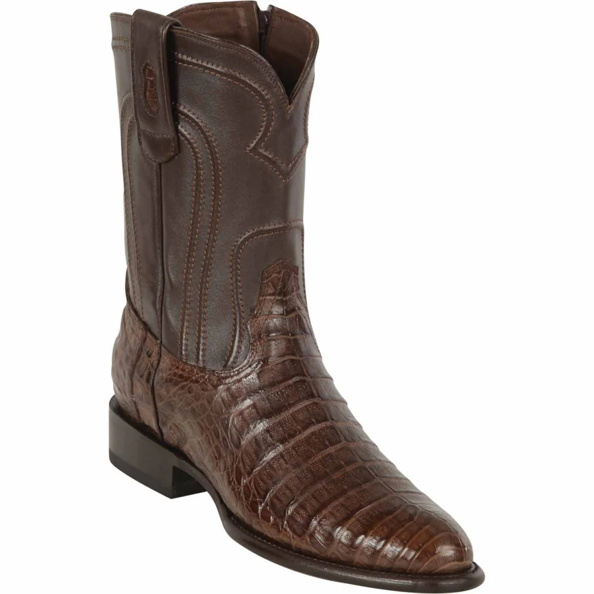 Botas de Cocodrilo Horma Roper con Zipper - Image 3