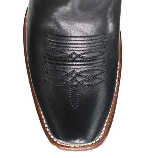 Botas de Cuero Vergel Horma Dubai para Dama Color Negro - Image 3