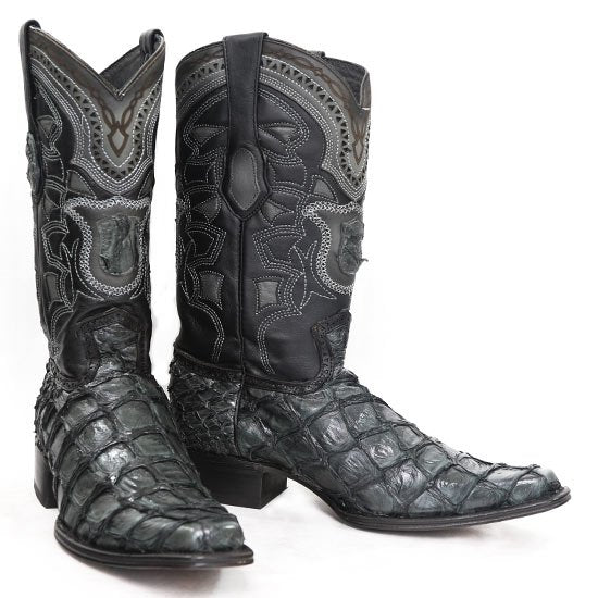 Botas de Pescado Pirarucu Original en Horma Europea Cuadrada - Image 2