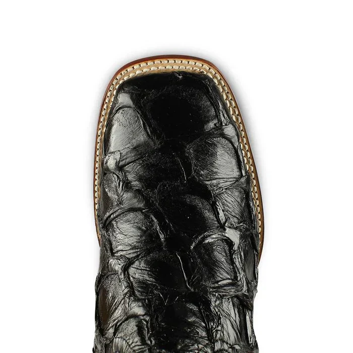 Botas de Pescado Pirarucu Original en Horma Rodeo Cuadrada LAB - Image 8