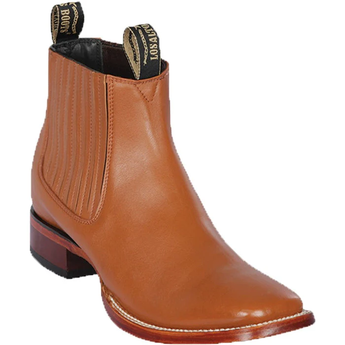 Botines Charros Punta Cuadrada de Venado Original