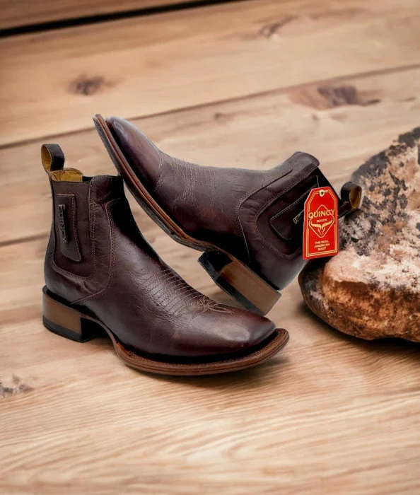 Botin Charro Quincy con Punta Cuadrada - Image 3
